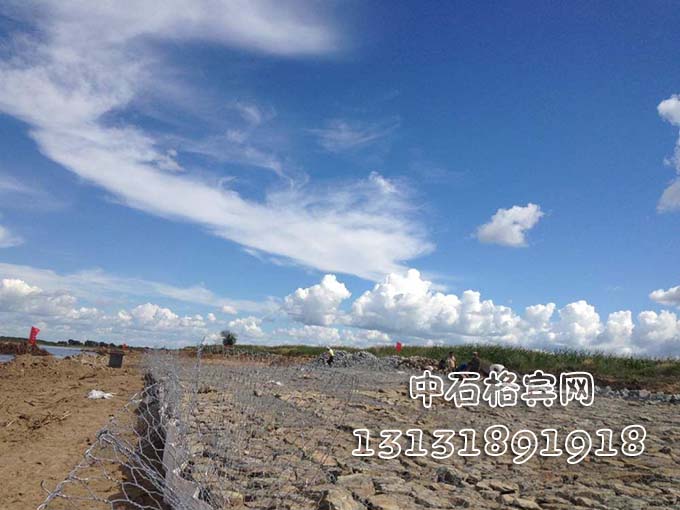 護坡格賓石籠 護坡格賓石籠